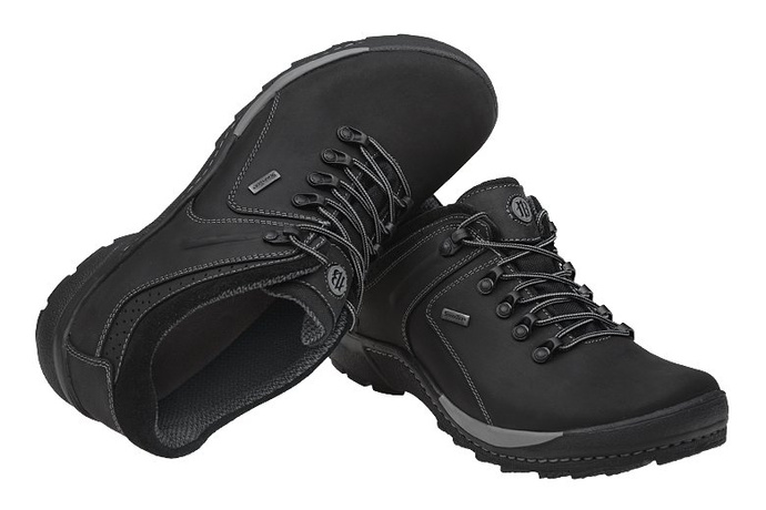 Półbuty trekkingowe BADURA 2343-054 Czarne